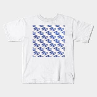 Blue Mosaic Kids T-Shirt